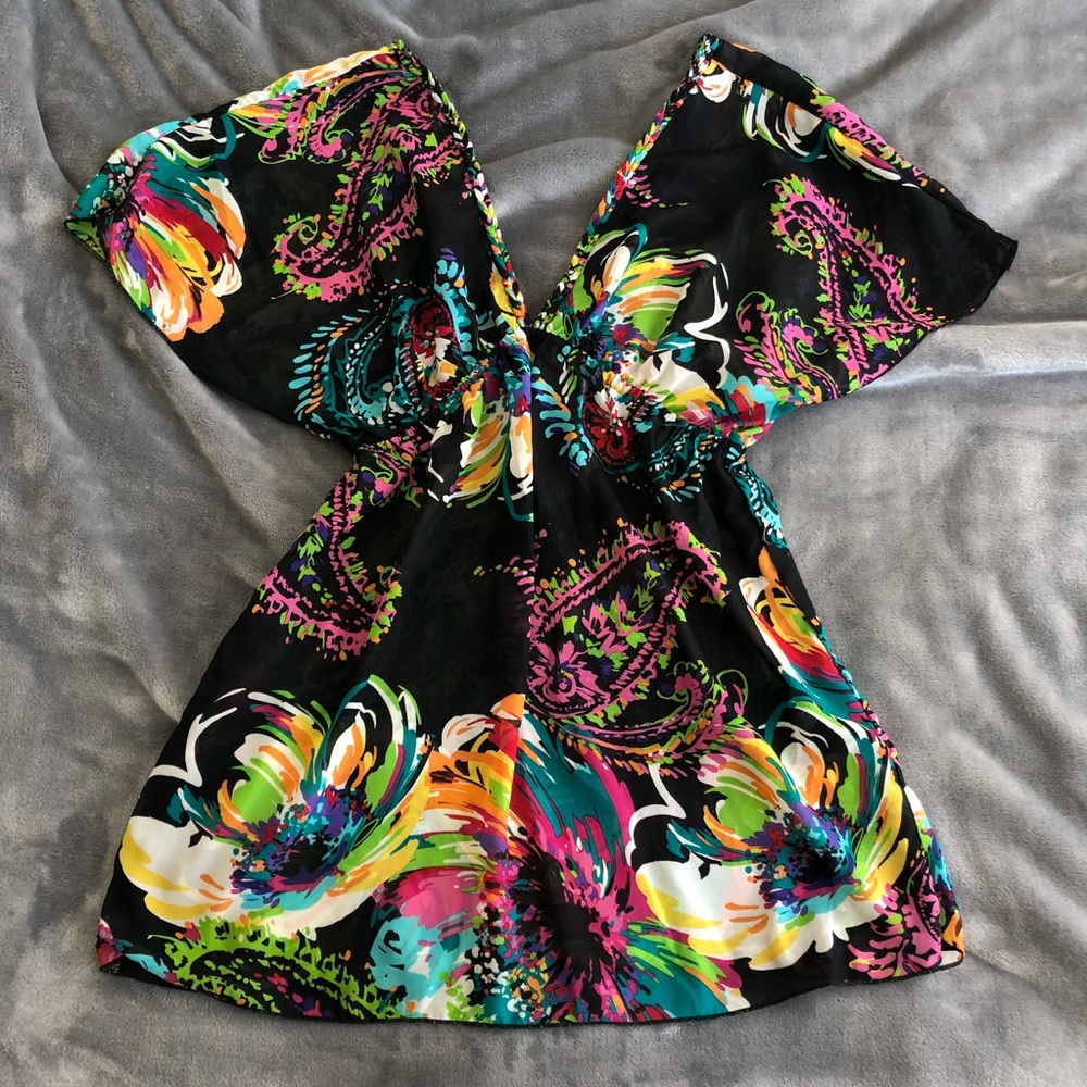 Colorful Beach Coverup